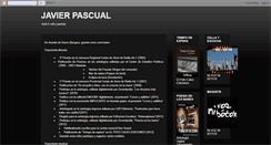 Desktop Screenshot of javipascual.blogspot.com