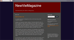 Desktop Screenshot of newviemagazine.blogspot.com