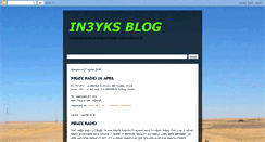 Desktop Screenshot of in3yks.blogspot.com