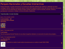 Tablet Screenshot of parquesnacionalesyescuelas.blogspot.com