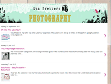 Tablet Screenshot of evakrebbersphotography.blogspot.com