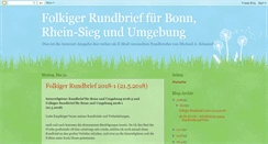 Desktop Screenshot of folktreff-bonn-rhein-sieg.blogspot.com