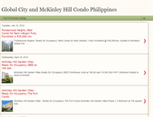 Tablet Screenshot of megaworldglobalcity.blogspot.com