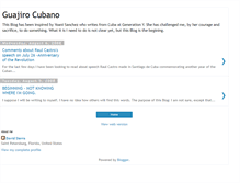 Tablet Screenshot of guajirocubano.blogspot.com