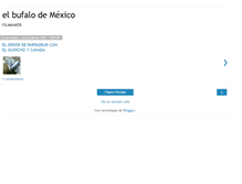 Tablet Screenshot of elbufalodemexico.blogspot.com