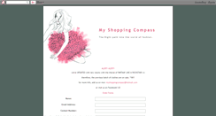 Desktop Screenshot of myshoppingcompass.blogspot.com