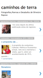Mobile Screenshot of caminhosdeterra.blogspot.com