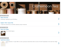 Tablet Screenshot of crafternoontea.blogspot.com