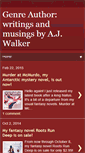 Mobile Screenshot of genreauthor.blogspot.com