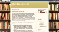 Desktop Screenshot of halfdayniskayuna.blogspot.com