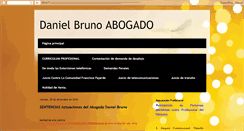 Desktop Screenshot of danielbrunoabogado.blogspot.com