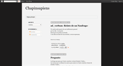 Desktop Screenshot of chapinsapiens.blogspot.com