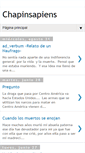 Mobile Screenshot of chapinsapiens.blogspot.com