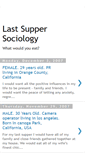 Mobile Screenshot of lastsuppersociology.blogspot.com