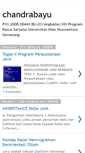 Mobile Screenshot of chandrabayuherwana.blogspot.com
