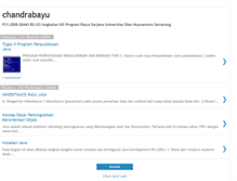 Tablet Screenshot of chandrabayuherwana.blogspot.com