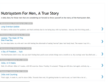 Tablet Screenshot of nutrisystem4me.blogspot.com