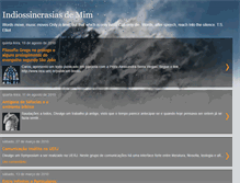Tablet Screenshot of indiossincrasiasdemim.blogspot.com