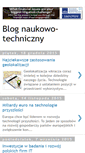 Mobile Screenshot of naukowo-techniczny.blogspot.com