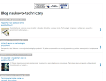 Tablet Screenshot of naukowo-techniczny.blogspot.com