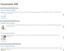Tablet Screenshot of conversor-3gp.blogspot.com