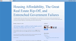 Desktop Screenshot of housingaffordability.blogspot.com