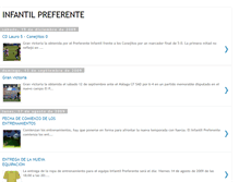 Tablet Screenshot of equipoinfantilpreferentelauro.blogspot.com