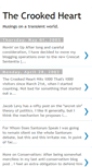 Mobile Screenshot of crookedheart.blogspot.com