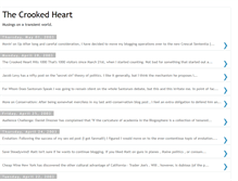 Tablet Screenshot of crookedheart.blogspot.com