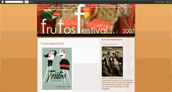 Desktop Screenshot of frutos2007.blogspot.com