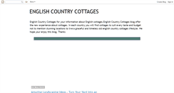 Desktop Screenshot of english-country-cottages.blogspot.com