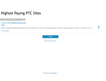 Tablet Screenshot of highestpayingptc.blogspot.com