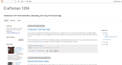 Desktop Screenshot of craftsman1204.blogspot.com