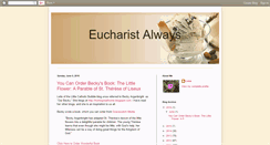 Desktop Screenshot of eucharistalways.blogspot.com