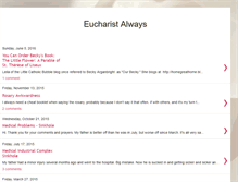 Tablet Screenshot of eucharistalways.blogspot.com