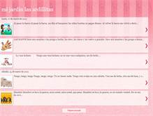 Tablet Screenshot of mijardinlasardillitas.blogspot.com