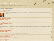 Tablet Screenshot of blogdajullyetth-justicadetrabalho.blogspot.com