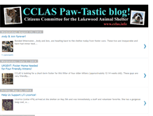 Tablet Screenshot of cclaspets.blogspot.com