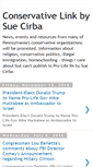 Mobile Screenshot of conservativelink.blogspot.com
