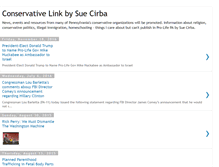 Tablet Screenshot of conservativelink.blogspot.com