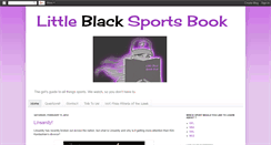 Desktop Screenshot of littleblacksportsbook.blogspot.com