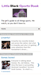 Mobile Screenshot of littleblacksportsbook.blogspot.com
