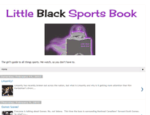 Tablet Screenshot of littleblacksportsbook.blogspot.com