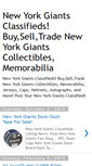 Mobile Screenshot of newyorkgiantsclassifieds.blogspot.com