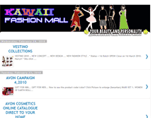 Tablet Screenshot of kawaii-fashionmall.blogspot.com