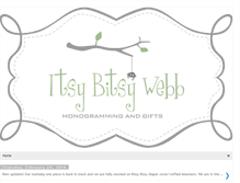 Tablet Screenshot of itsybitsywebb.blogspot.com