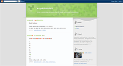 Desktop Screenshot of e-spkotomierz.blogspot.com