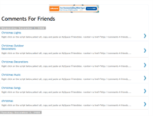 Tablet Screenshot of comments-4-friends.blogspot.com