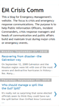 Mobile Screenshot of emcrisiscomm.blogspot.com