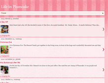 Tablet Screenshot of lifeinplumcake.blogspot.com
